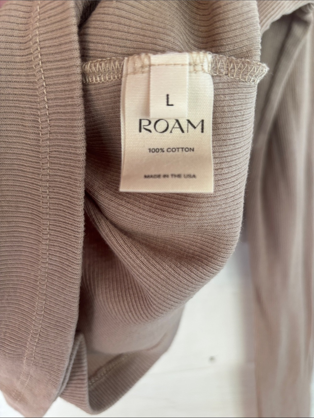 ROAM Long Sleeve Rib Tee - Picture 4 of 4